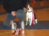rets Lydighedhund 2010 samt rets agilityhund 2010, Surtsey's Peter Prik fik her overrakt vandrepokalerne.
